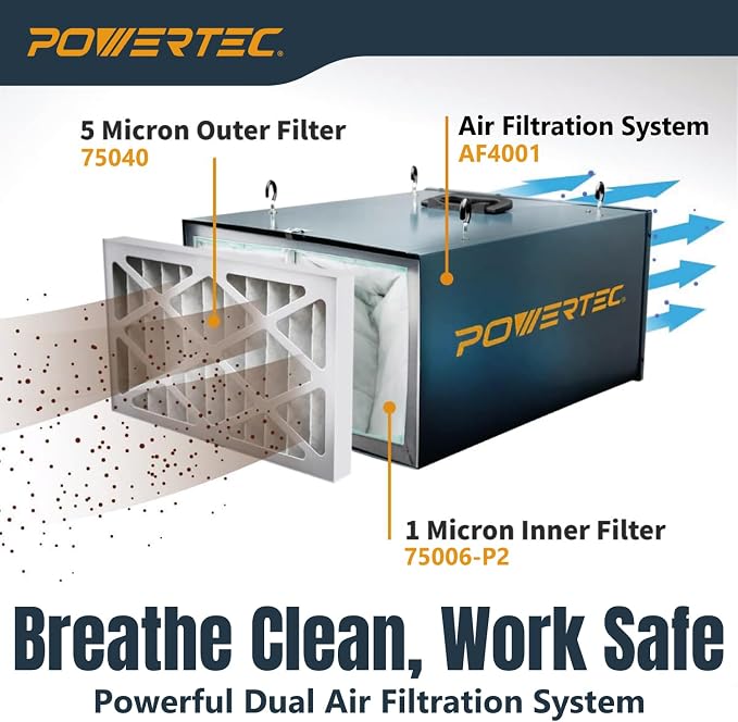POWERTEC Inner & Outer Air Filters - Image 6