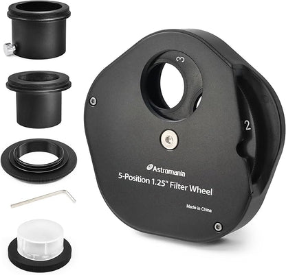 Astromania Filter Wheel for Telescope, Filter Drawer Compatible by AstromaniaOptics