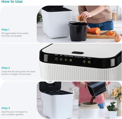Home Zone Living Electric Composter - Image 4