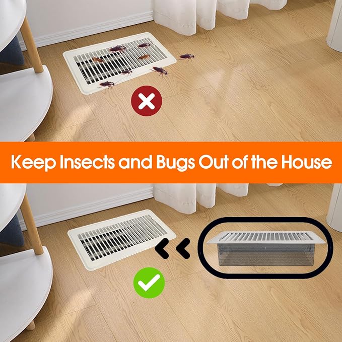 Floor Register Vent Cover Filter Net - Image 5