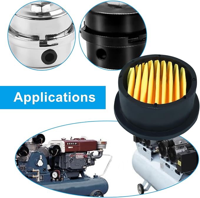 Zorfeter 6PCS Air Compressor Silencer Filter Elements - Image 5