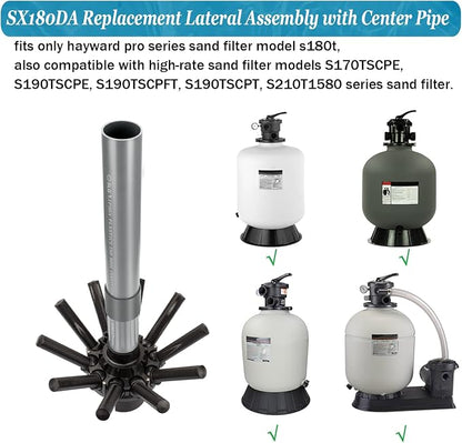 SX180DA Pool Filter Replacement Parts Lateral Assembly - Image 6