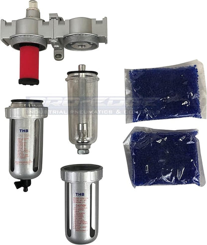 1/2" Compressed air in line Filter & Desiccant air Dryer Combination FLM12 - Image 4