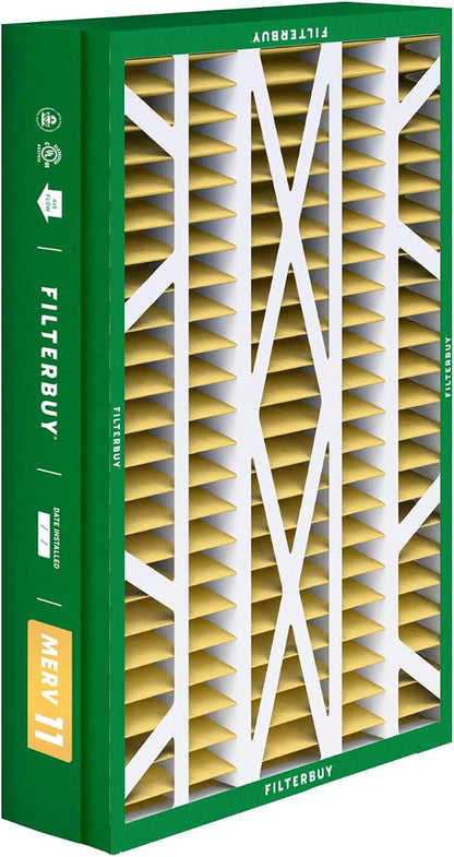 Filterbuy 14.5x27x5 Air Filter MERV 11 Superior Pet & Allergy Defense, Pleated - Image 8