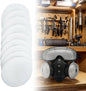 10 Pieces Filter Face Accessories Filter Parts 8 Centimeter Diameter Round by Unknown