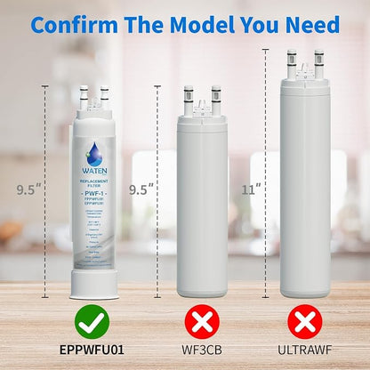 FPPWFU01 Water Filter Replacement, Compatible - Image 2