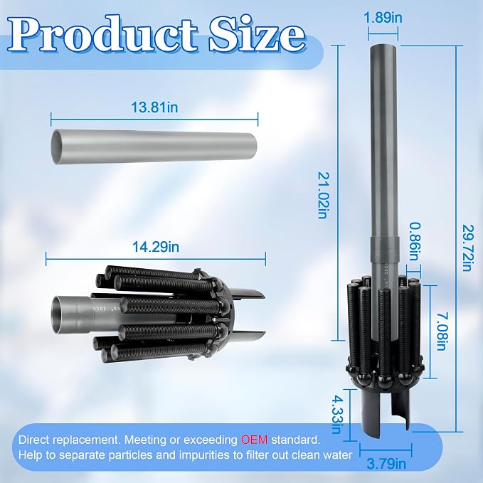 SX244DA Lateral Assembly with Center Pipe Compatible with Hayward s244t Sand - Image 4