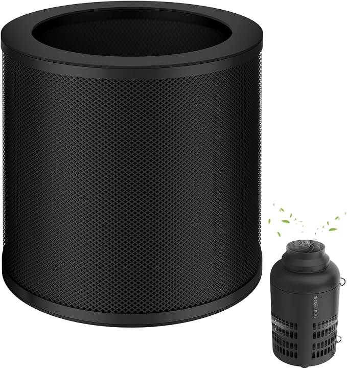 4 Inch Replacement Air Carbon Filter, Smellines Control Filtration by CANNABMALL