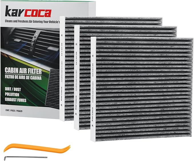 CF11809 Cabin Air Filter With Activated Carbon Compatible with Silverado by KARCOCA
