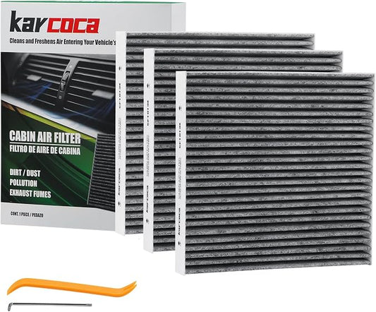 CF11182 Cabin Air Filter With Activated Carbon Compatible with Honda Civic by KARCOCA