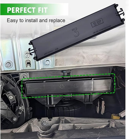 88899-06110 Cabin Air Filter Cover Plate Black Plastic Replacement Access Lid - Image 5