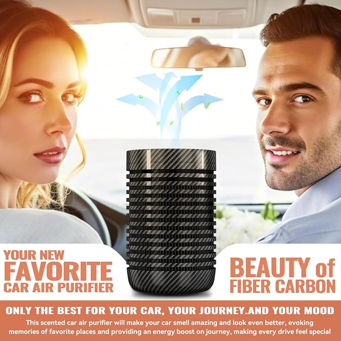 QUEENTY Car Air Purifier, Air Purifier - Image 2