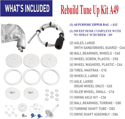 ATIE Pool Cleaner Tune Up Rebuild Kit Compatible - Image 3