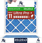 MervKing 20x20x2 Air Filter Actual Size: 19.7" x 19.7" x 1.75" MERV 11 MPR by MervKing