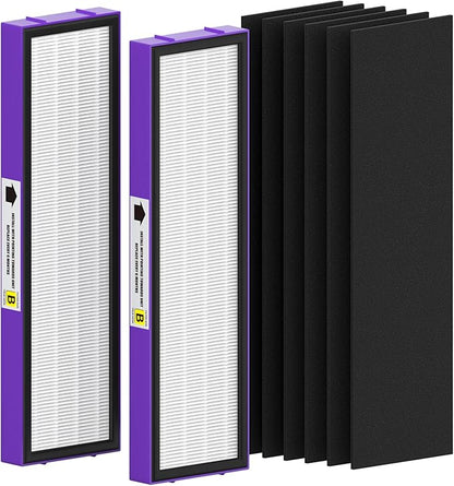 2 Pack FLT4850PT True HEPA Replacement Filter B, by FMDZFL