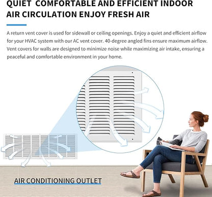 32 x 10 Vent Cover, Air Return Vent Cover, Flat Vent Cover, Rejillas De Aire - Image 7