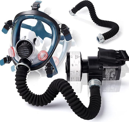 HANUU Reusable PAPR Respirator, Portable PAPR Respirator System by HANUU