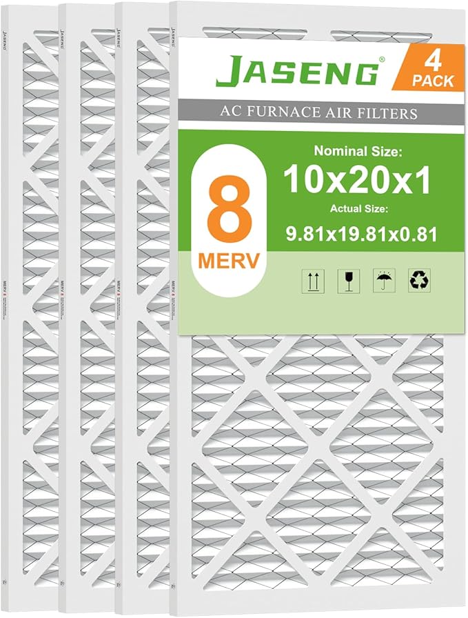 Furnace Filters 10x20x1 MERV 8, MPR 600, Air Filter by NewFilter