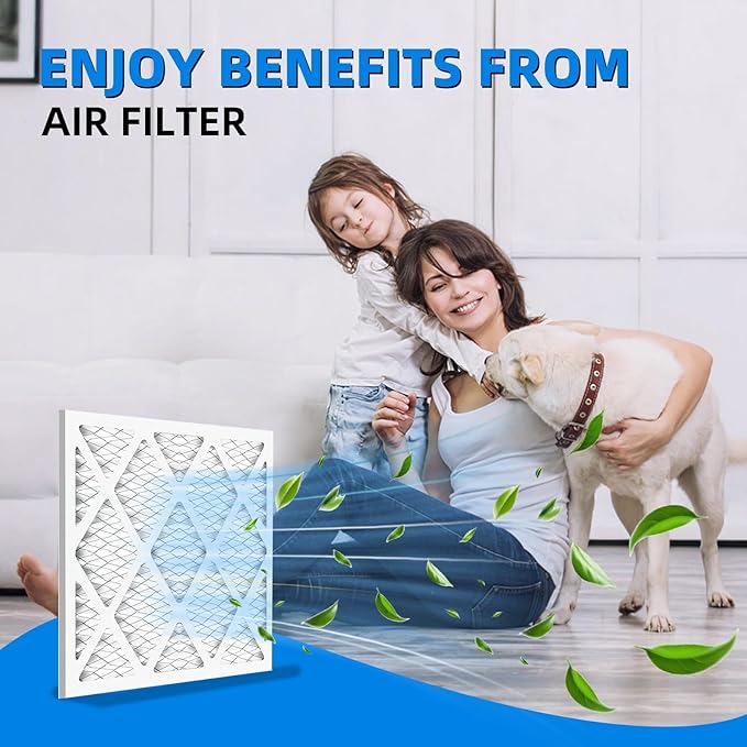 14x25x1 Air Filters, MPR 1900 & FPR 10, MERV 13 Pleated Air Filter - Image 6