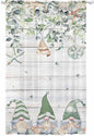 Sheer Curtains 84 Inches Long, Coastal Eucalyptus Leaf Semi Sheer Curtains by Unknown