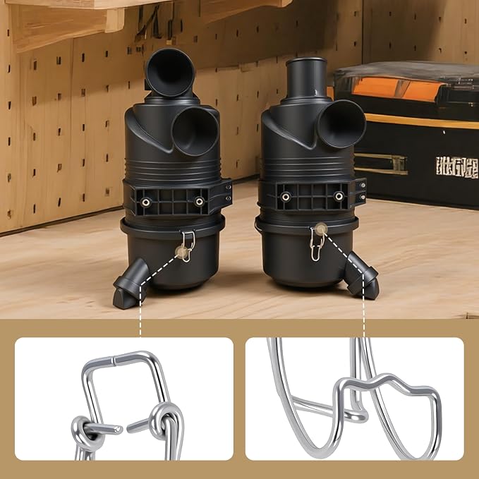 4 Pcs P538928 Air Cleaner End Cap Metal Clip Compatible - Image 7