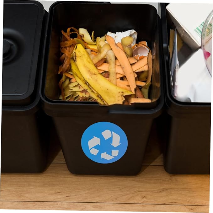 Artibetter 12PCS Self-Adhesive Trash Recycling Stickers - Image 7
