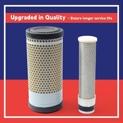 10400511200 19690531100 Inner and Outer Air Filter Element Combo Replacement - Image 7