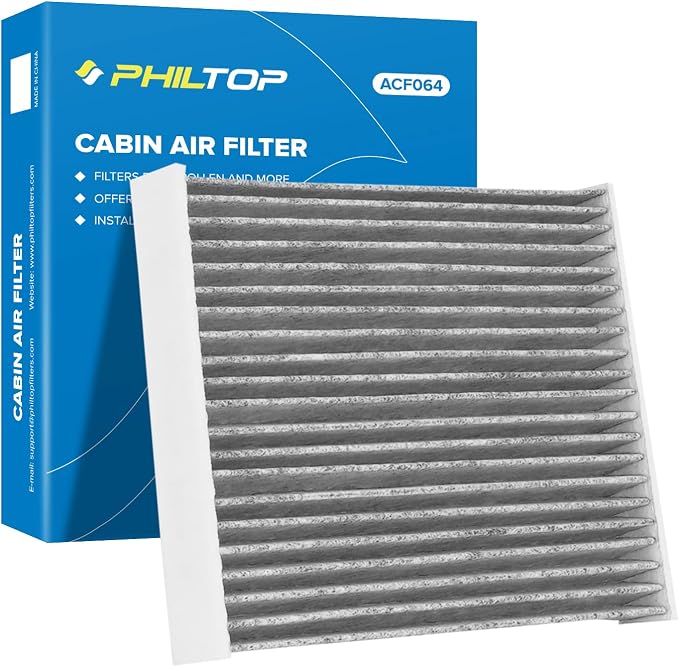 PHILTOP Cabin Air Filter, Replacement by PHILTOP