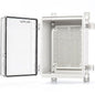 QILIPSU Outdoor WiFi Enclosure, 8.6"x6.7"x4.3" Waterproof Electrical Junction by QILIPSU