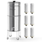 Culligan MaxClear 3 Gallon Gravity Water Filter System, Brushed Stainless-Steel by CulliganWater