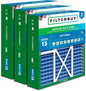 Filterbuy 22x24x5 Air Filter MERV 13 Optimal Smoke & Allergy Defense, by Filterbuy