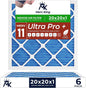 MervKing 20x20x1 Air Filter Actual Size: 19.7" x 19.7" x 0.75" MERV 11 MPR by MervKing