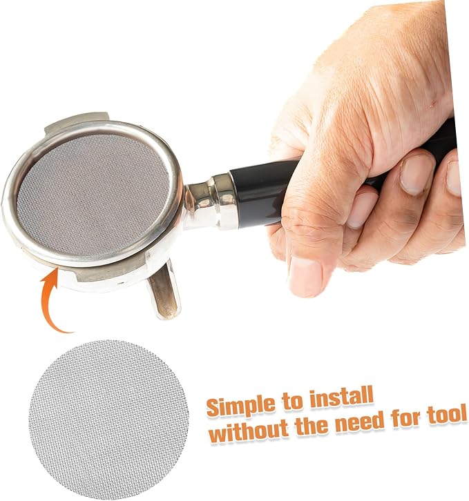 Tofficu Espresso Filter Extraction Mesh Coffee Clean Water Filter Compatible - Image 8
