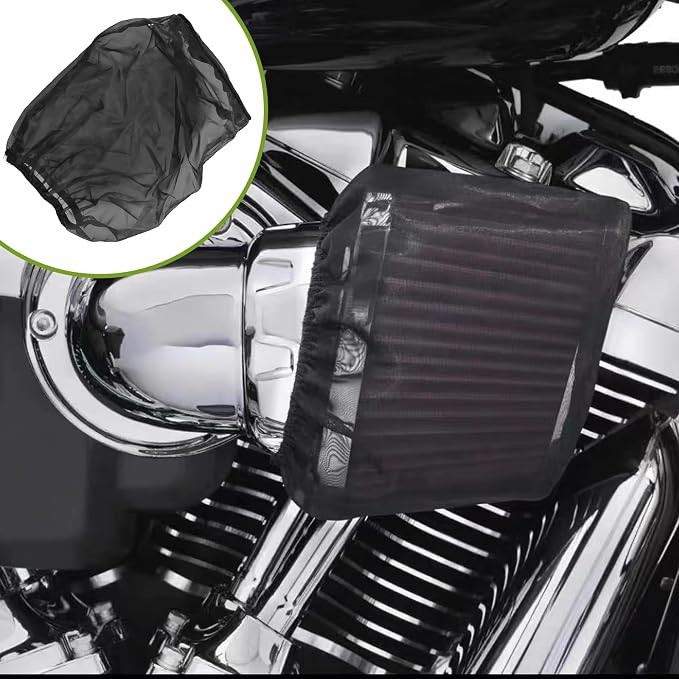2 PCS Air Filter Cover for Car, Dustproof Cold Air Filter Protective Sock Cover - Image 5