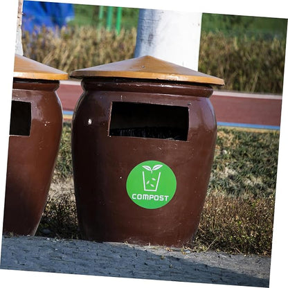 6pcs Decorative Waste Sorting Stickers - Image 7
