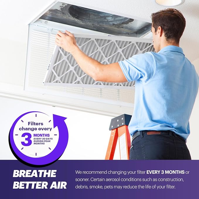 BNX TruFilter 12x24x1 Air Filter MERV 8 - Image 6