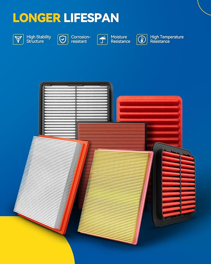 PHILTOP Engine Air Filter, CA11946 Compatible - Image 5