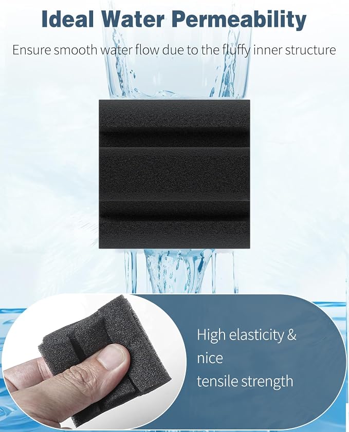 Pawfly 6 Pack Replacement Filter Sponges Aquarium Nano Bio Sponge Filter - Image 4