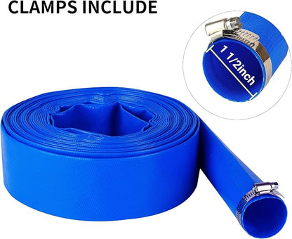 1-1/2" x 50 FT Pool Backwash Hose, - Image 3