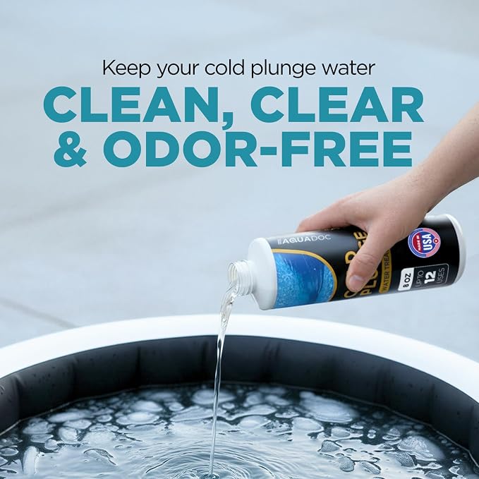 AquaDoc Cold Plunge Water Treatment - 8oz - Ice Bath Cleaner and Water - Image 2
