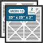 20x20x3 MERV 13 Air Filter Compatible by Unknown