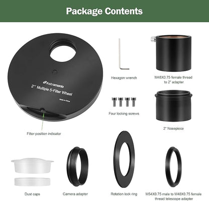 Astromania Telescope Filter Wheel Holder, Filter Wheel Drawer Compatible - Image 7