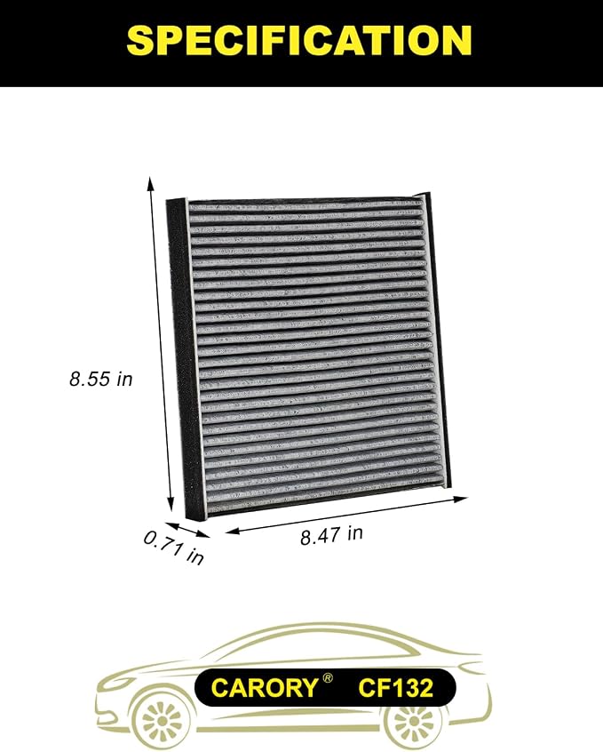 Cabin Air Filter w/Activated Carbon - Image 2