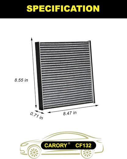 Cabin Air Filter w/Activated Carbon - Image 2