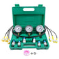 SINOCMP Hydraulic Pressure Test Kit, 3 Pressure Gauges 25Mpa/40Mpa/60Mpa 6 Test by SINOCMP