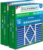 Filterbuy 20x20x5 Air Filter MERV 13 Optimal Smoke & Allergy Defense, Pleated by Filterbuy
