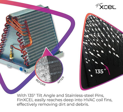 XCEL Advanced HVAC Coil Cleaning Fin Brush - Image 8