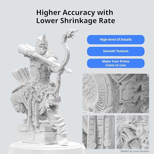 ANYCUBIC ABS-Like Resin 3.0, Upgraded 14K 3D Printer Resin - Image 5