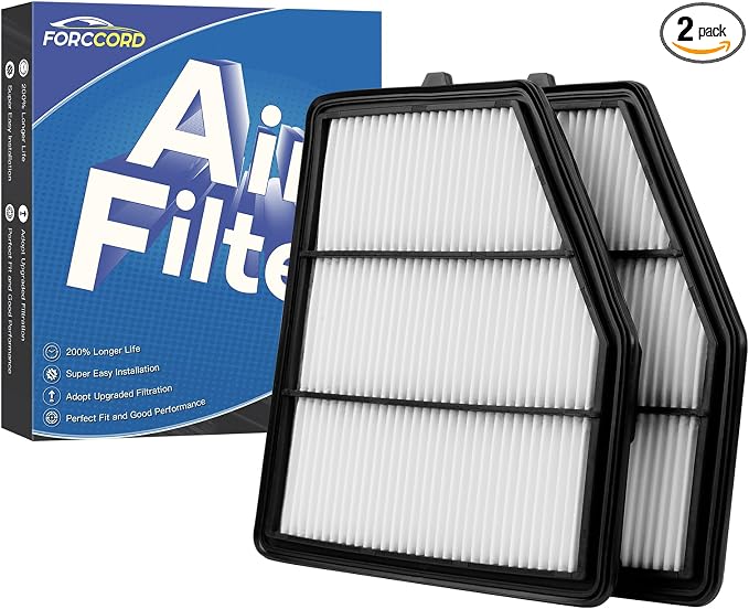2-Pack Engine Air Filter Fits for Nissan Altima 2.5L ENGINE ONLY 2019-2025 by Forccord