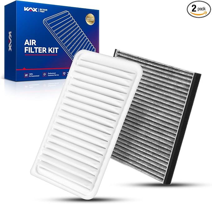 KAX Engine & Cabin Air Filter Kit by KAX